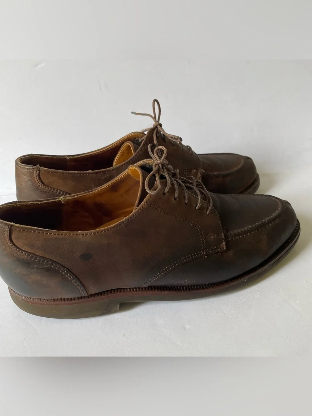 Men’s Cole Haan Oxford Brown Leather Lace Up Shoes 9 M